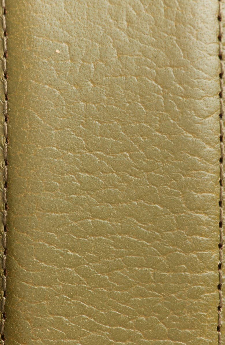 Nordstrom Maxwell Leather Belt, Alternate, color, Olive Dark
