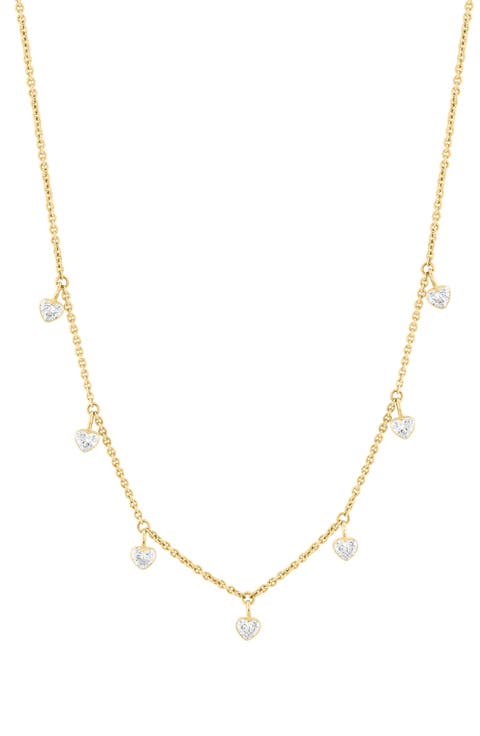 Lab-Grown Diamond Shaker Necklace