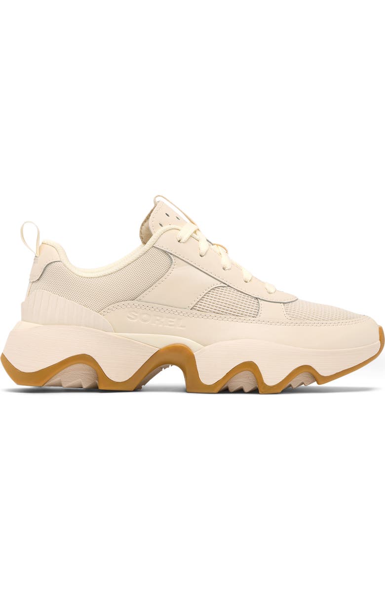 SOREL Kinetic Impact II Wonder Lace Sneaker, Alternate, color, Chalk/ Gum 17