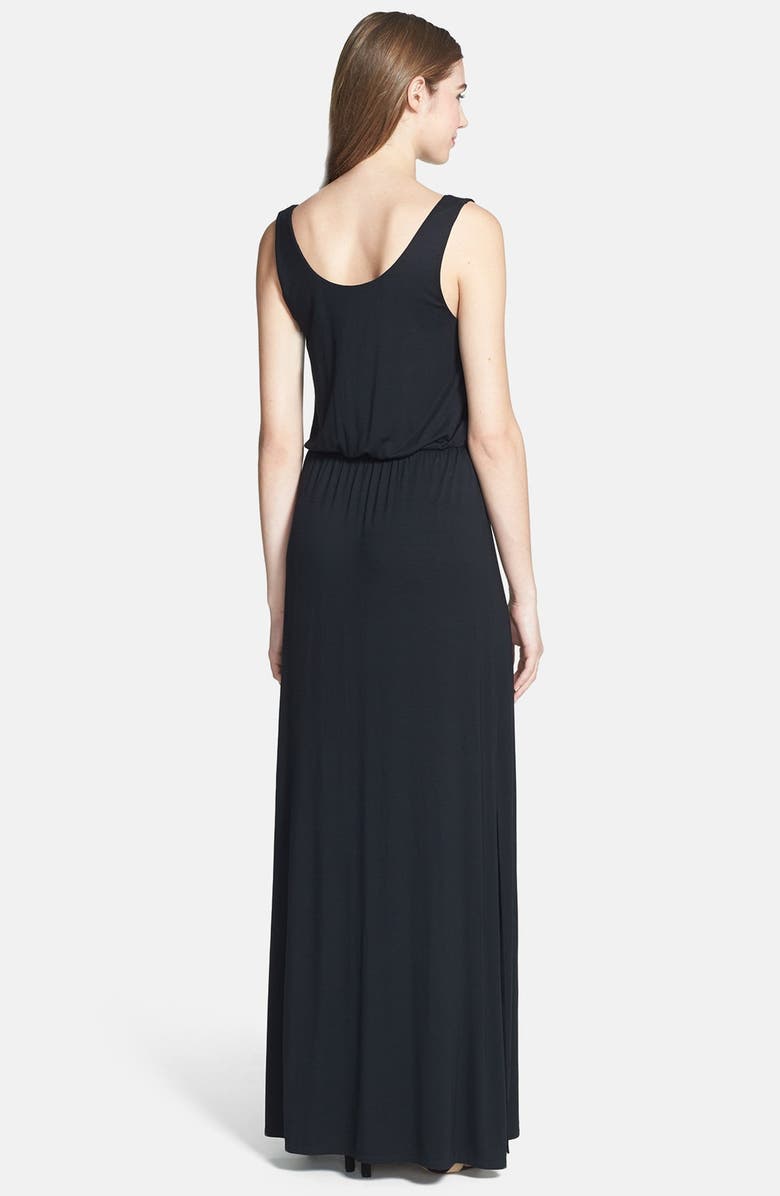 empire waist jersey knit dress Jersey Knit Dress Red main image 0