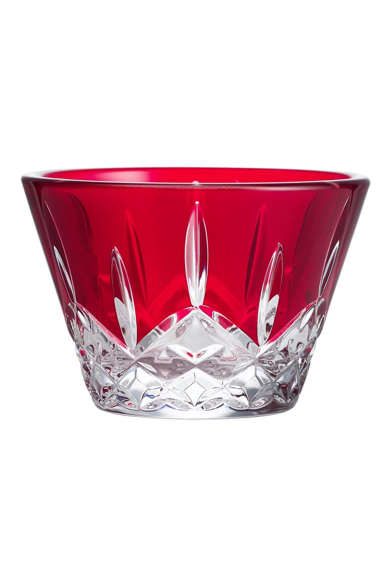 Lismore Red Crystal Votive, Main, color, RED
