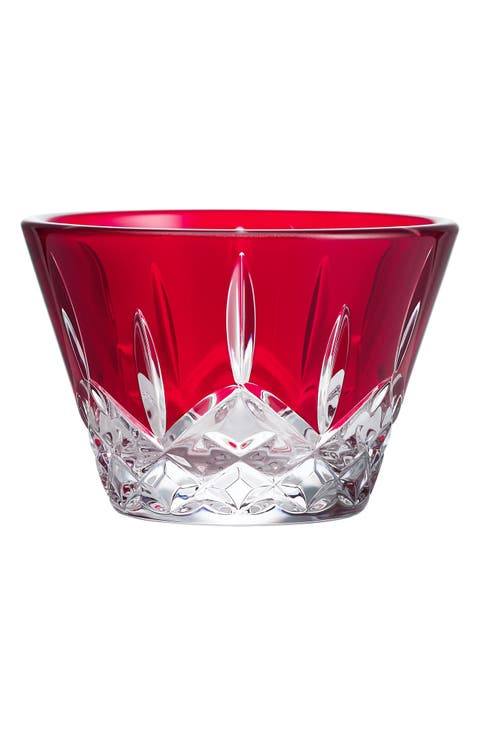 Lismore Red Crystal Votive