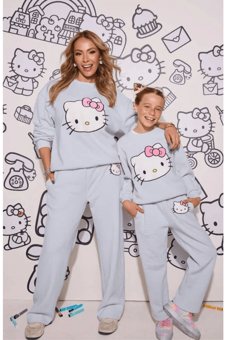Super Soft Knit Hello Kitty® Set, Alternate, color, Blue