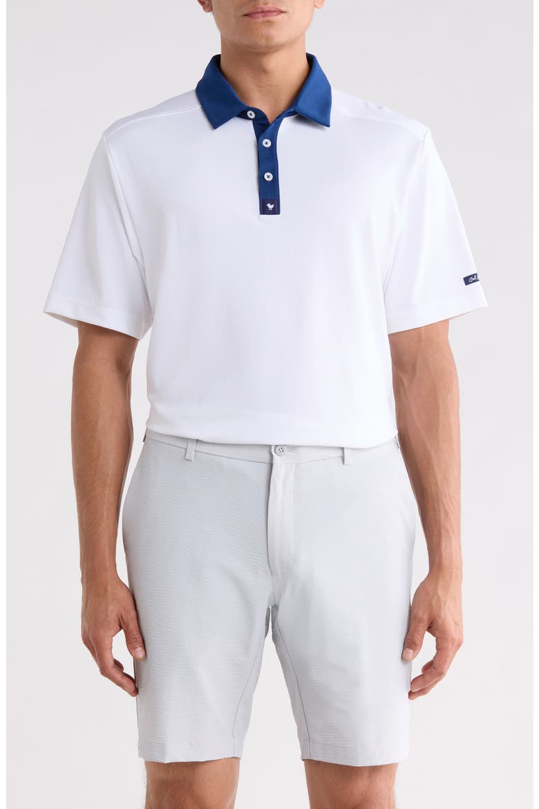 The Skipper Piqué Performance Polo, Main, color, THE SKIPPER