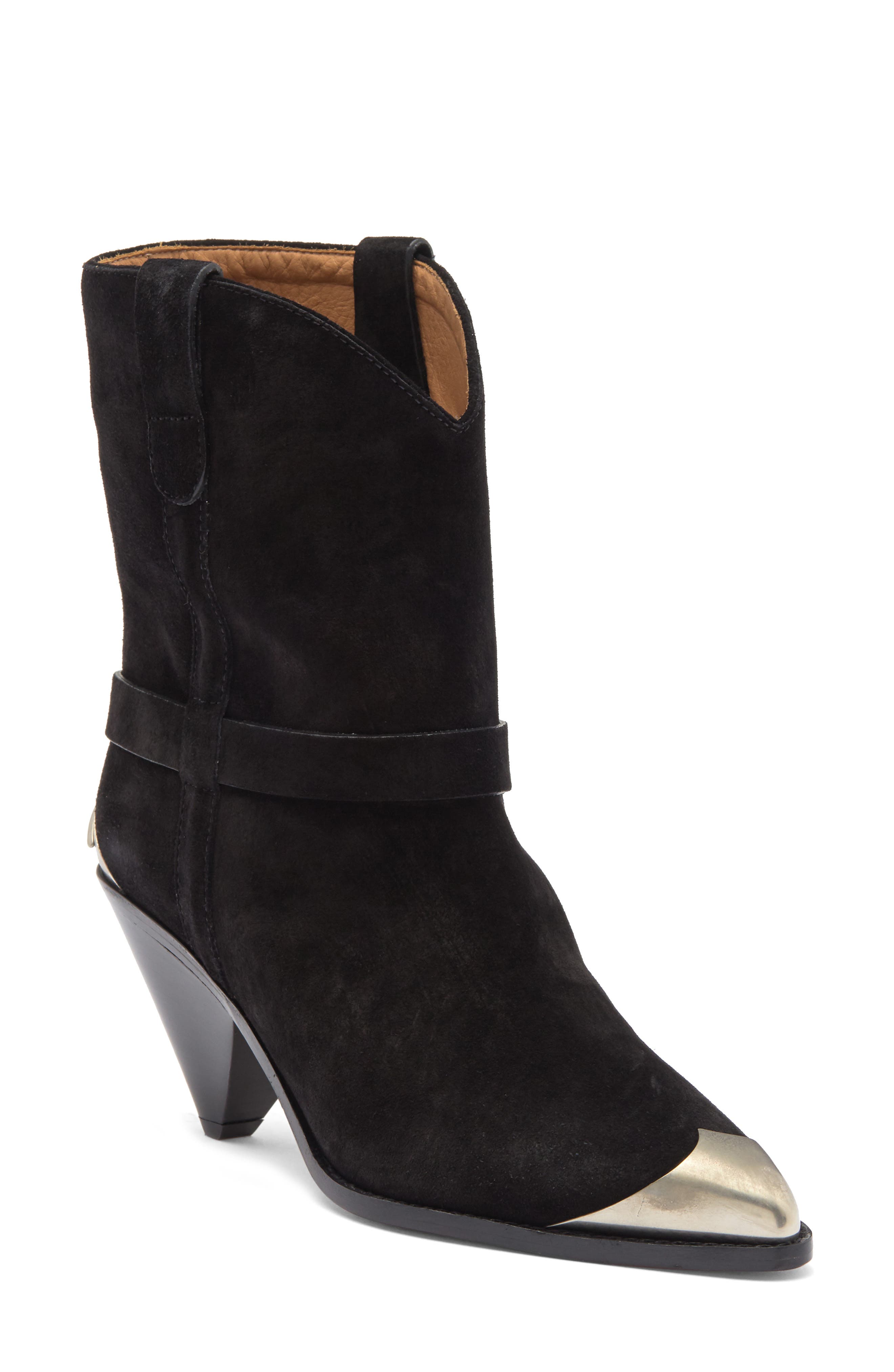Isabel Marant Limza Western Boot, Main, color, 