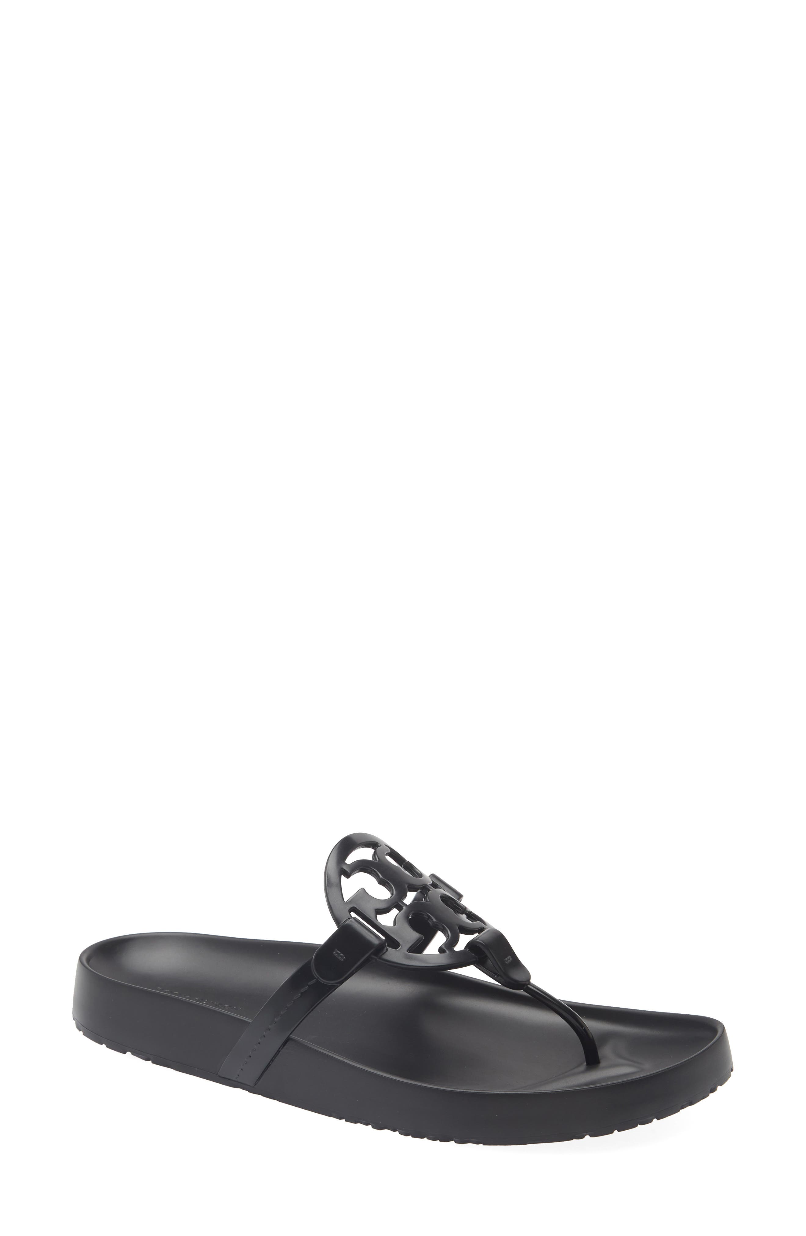 Tory Burch Miller Cloud Lite Flip Flop, Main, color, Perfect Black
