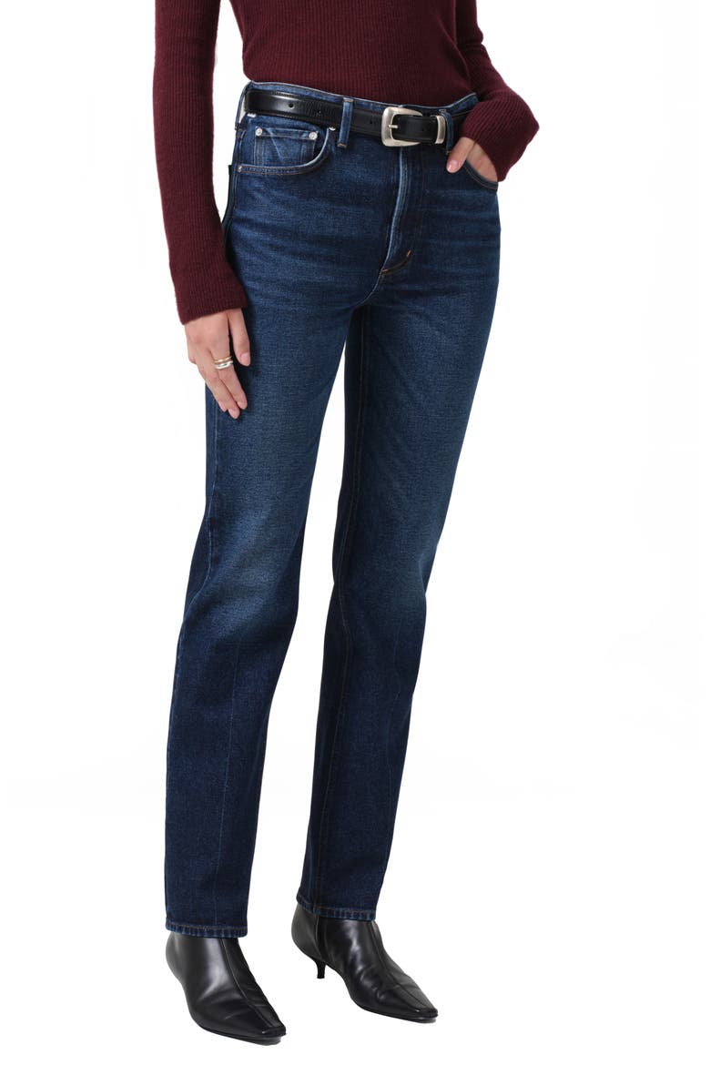 Zurie Nonstretch Ankle Jeans, Main, color, SUTHERLAND