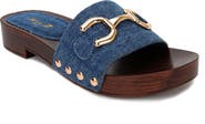 Seven7 Karma Faux Leather Slide Sandal