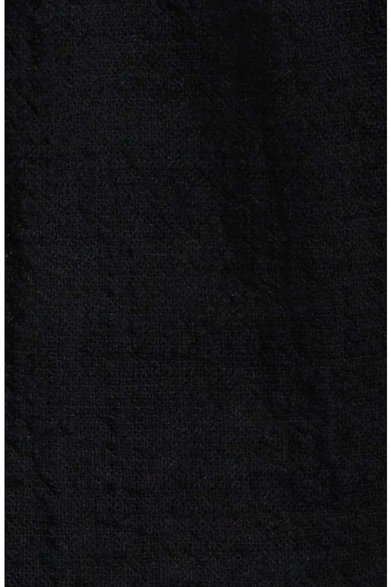 Tiered Cotton Maxi Skirt, Alternate, color, BLACK