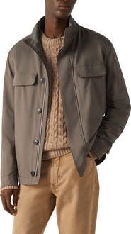 ZEGNA Microfiber Motorin 125cc Field Jacket