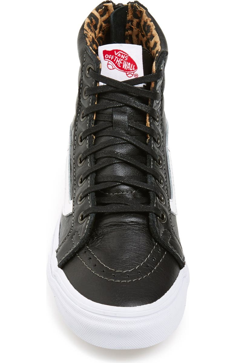 Vans 'Sk8-Hi Slim Zip' Sneaker, Alternate, color,