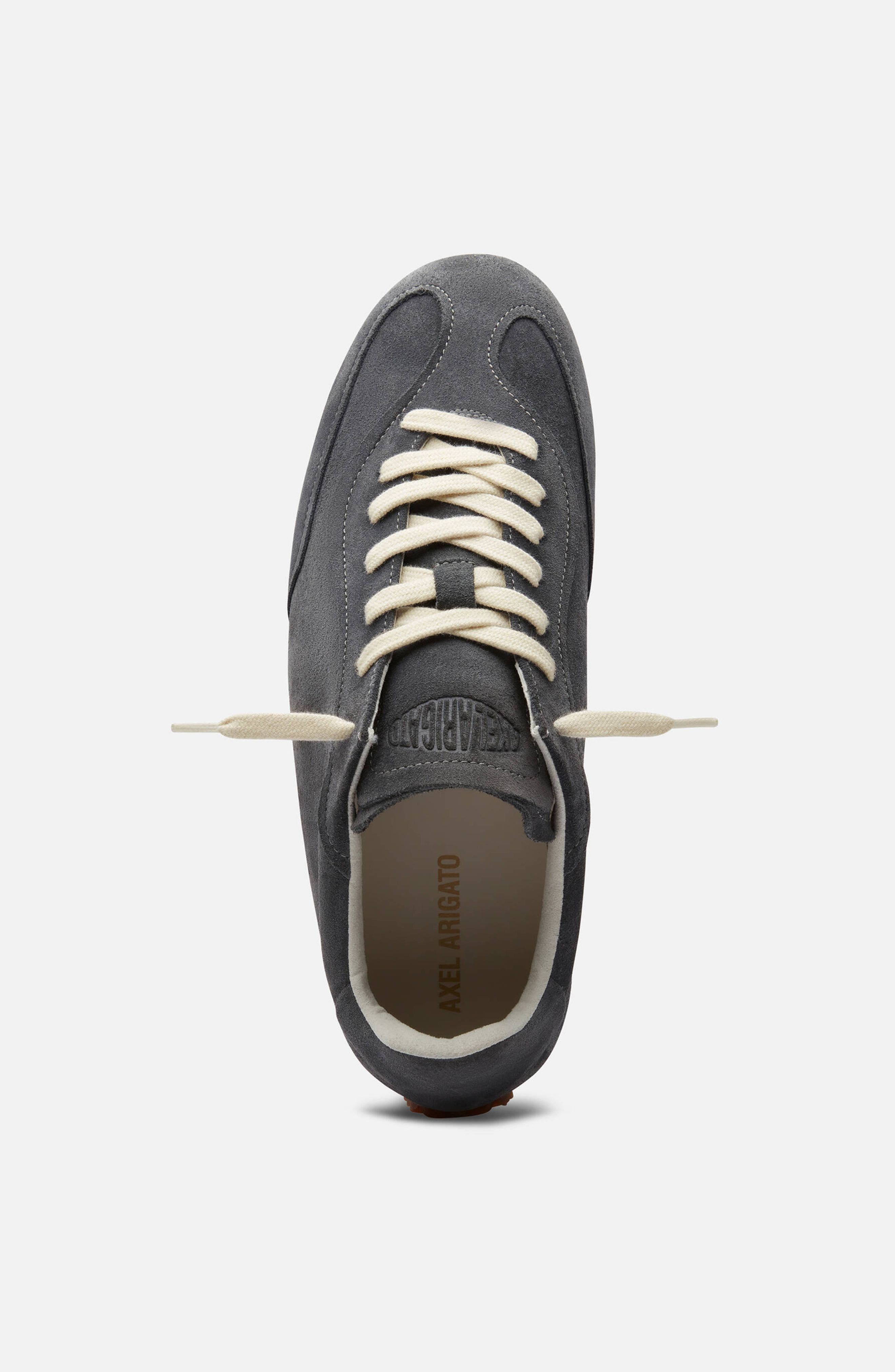 Daze Suede Runner - Men's, Alternate, color, Dark Grey/Dark Grey