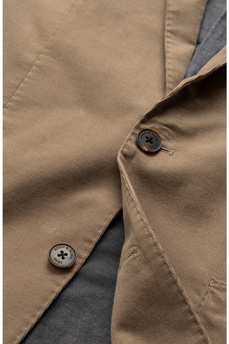Saint Bathans Cotton Corduroy Sport Coat, Alternate, color, TAN