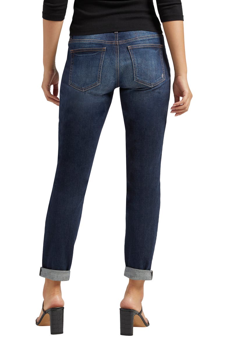 Slim Leg Boyfriend Jeans, Alternate, color, INDIGO