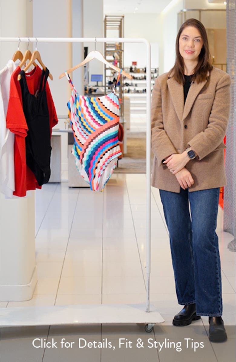 Slice One-Piece Swimsuit, sales video thumbnail