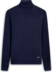 Bugatchi Sawyer Merino Wool Turtleneck Sweater