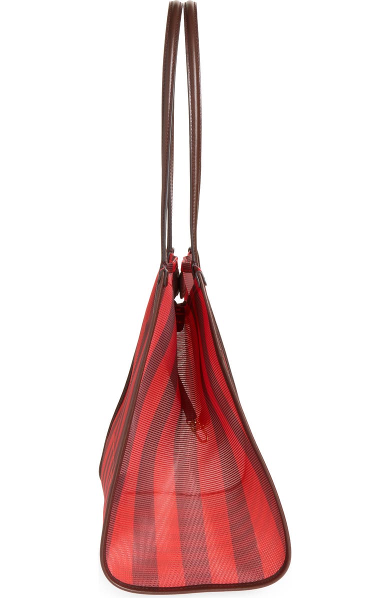 Madewell The Lexington Tote, Alternate, color, Enamel Red Multi