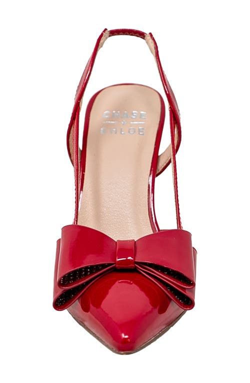 Chase & Chloe Chase And Chloe Amalia Slingback Pump