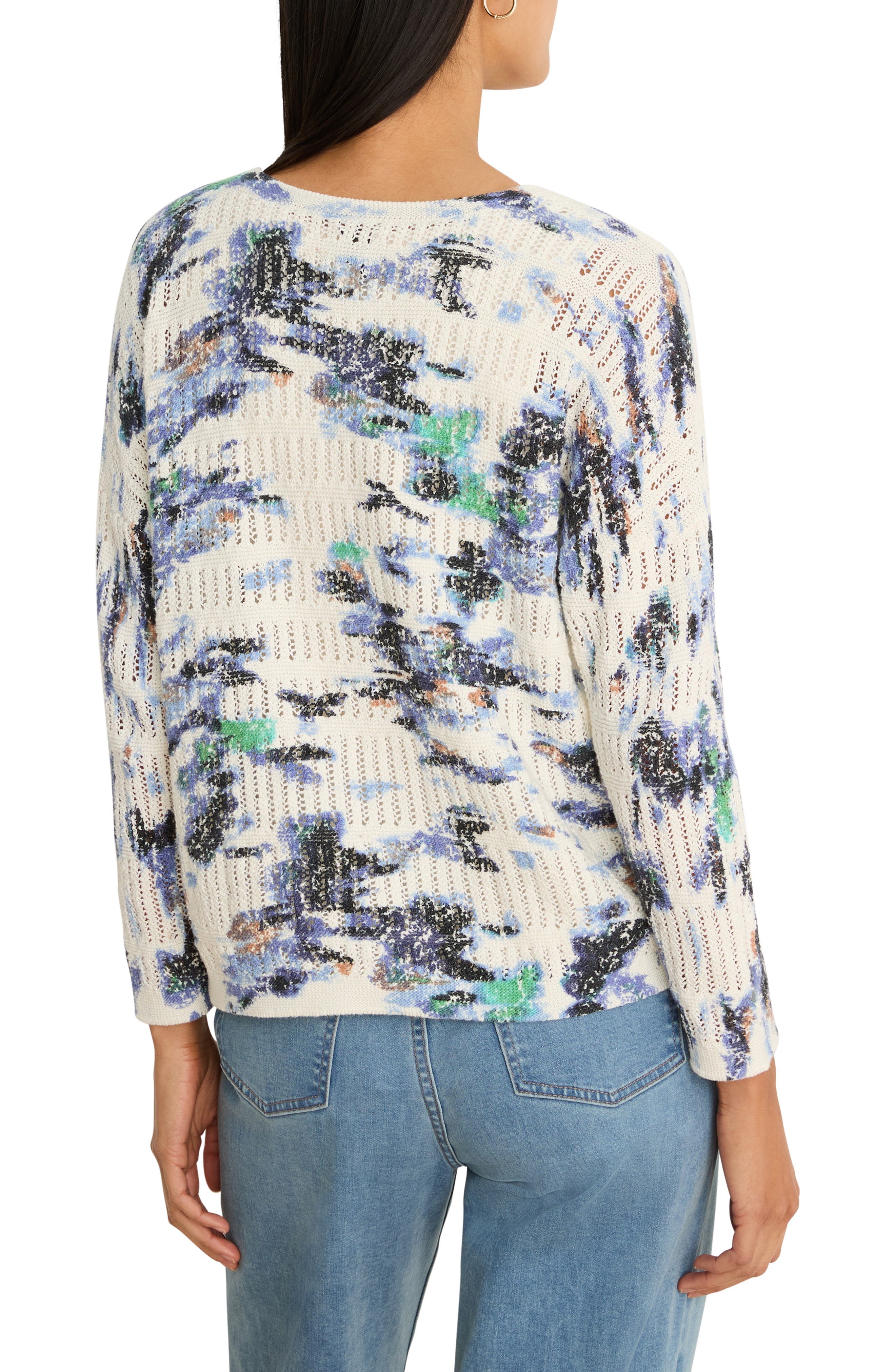 Water Lilies Pointelle Sweater - image 2