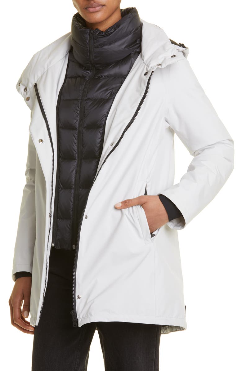 Herno Laminar Gore-Tex<sup>®</sup> Waterproof Jacket with Removable Down Bib, Alternate, color, 