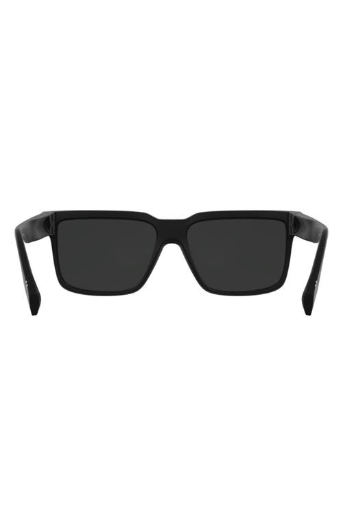 Canada Goose 59mm Modified Rectangular Sunglasses In Matte Black