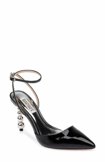 Badgley Mischka Collection Indie II Ankle Strap Pointed Toe Pump