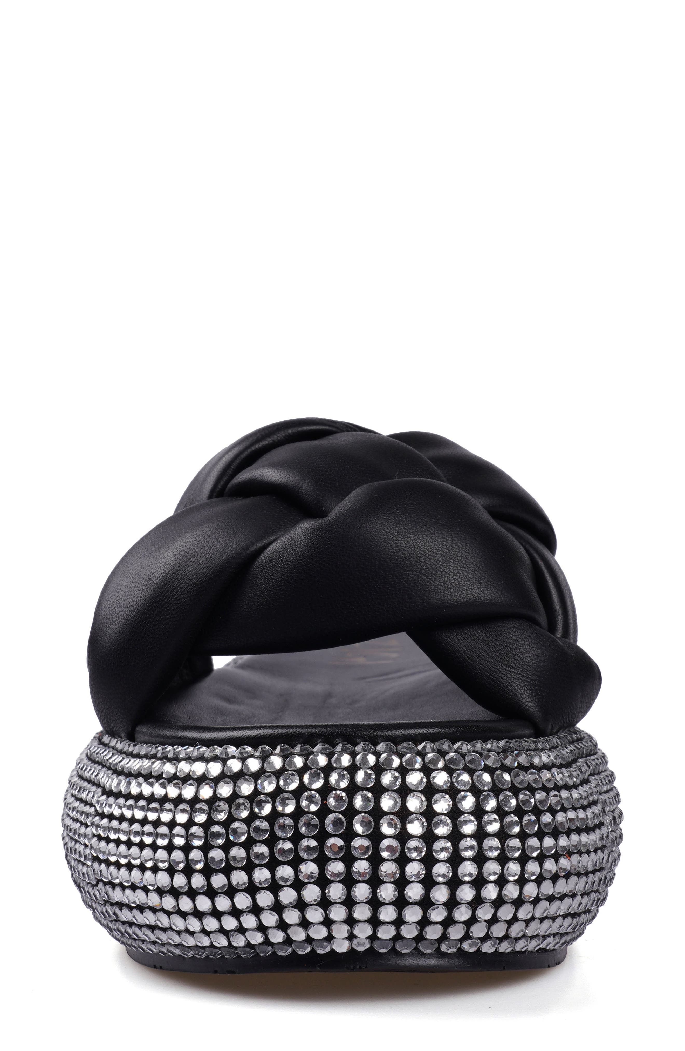 ZIGI Shappy Crystal Platform Slide Sandal, Alternate, color, 