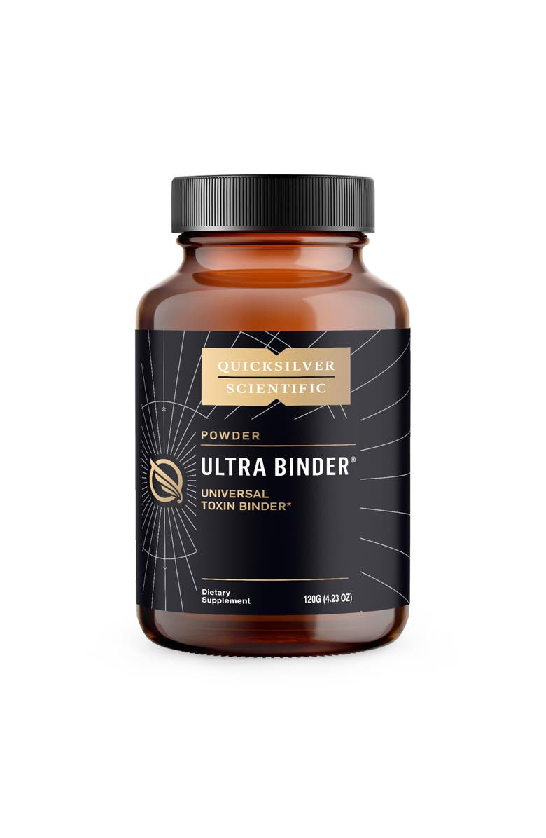 Quicksilver Scientific Ultra Binder Bentonite Clay Zeolite and Charcoal Powder, Main, color, NO COLOR