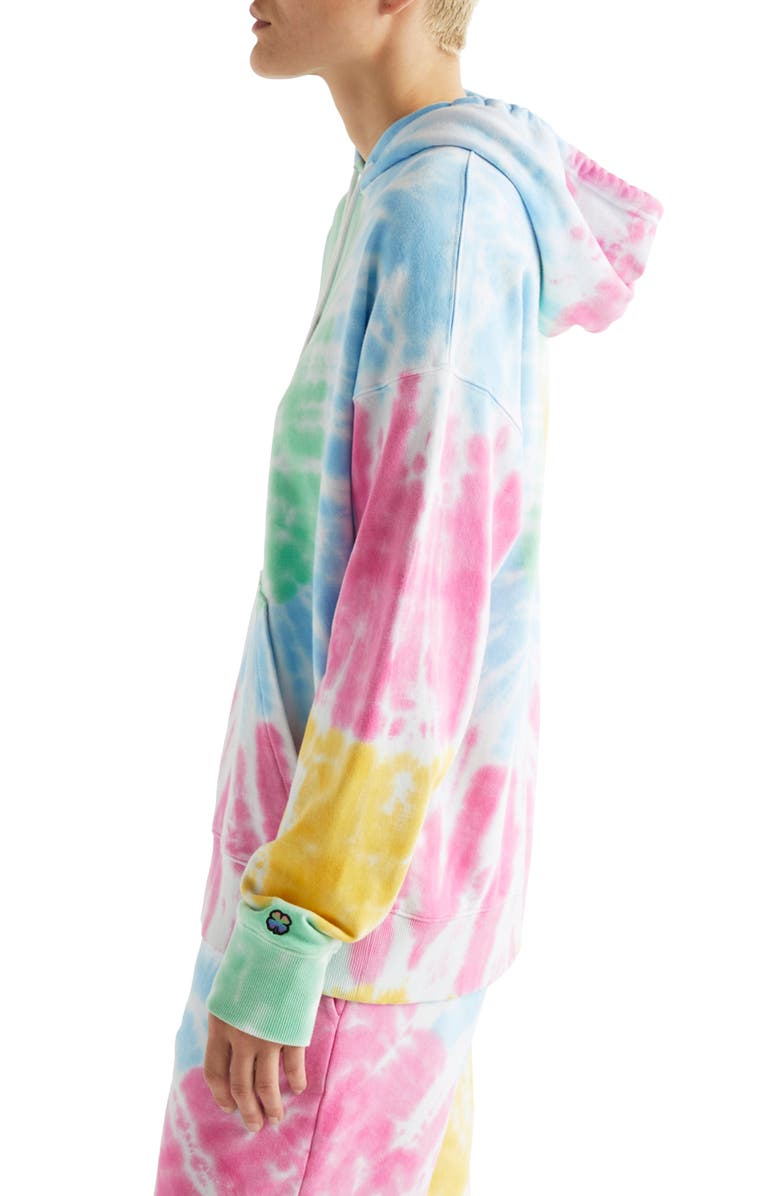 Lucky Brand Tie Dye Hoodie, Alternate, color, 