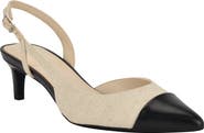 Calvin Klein Slingback Kitten Heel Pump