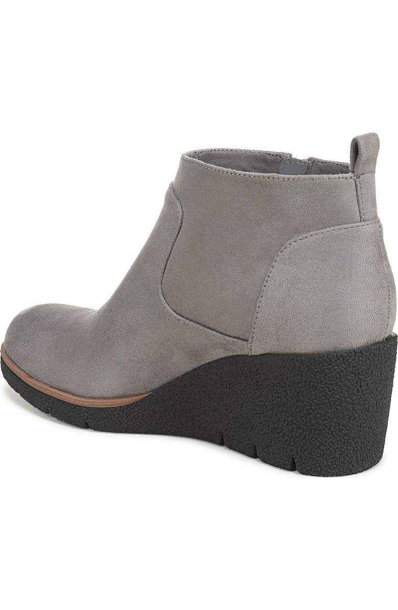 Dr. Scholl's Bianca Wedge Boot, Alternate, color, Calm Grey Microfiber