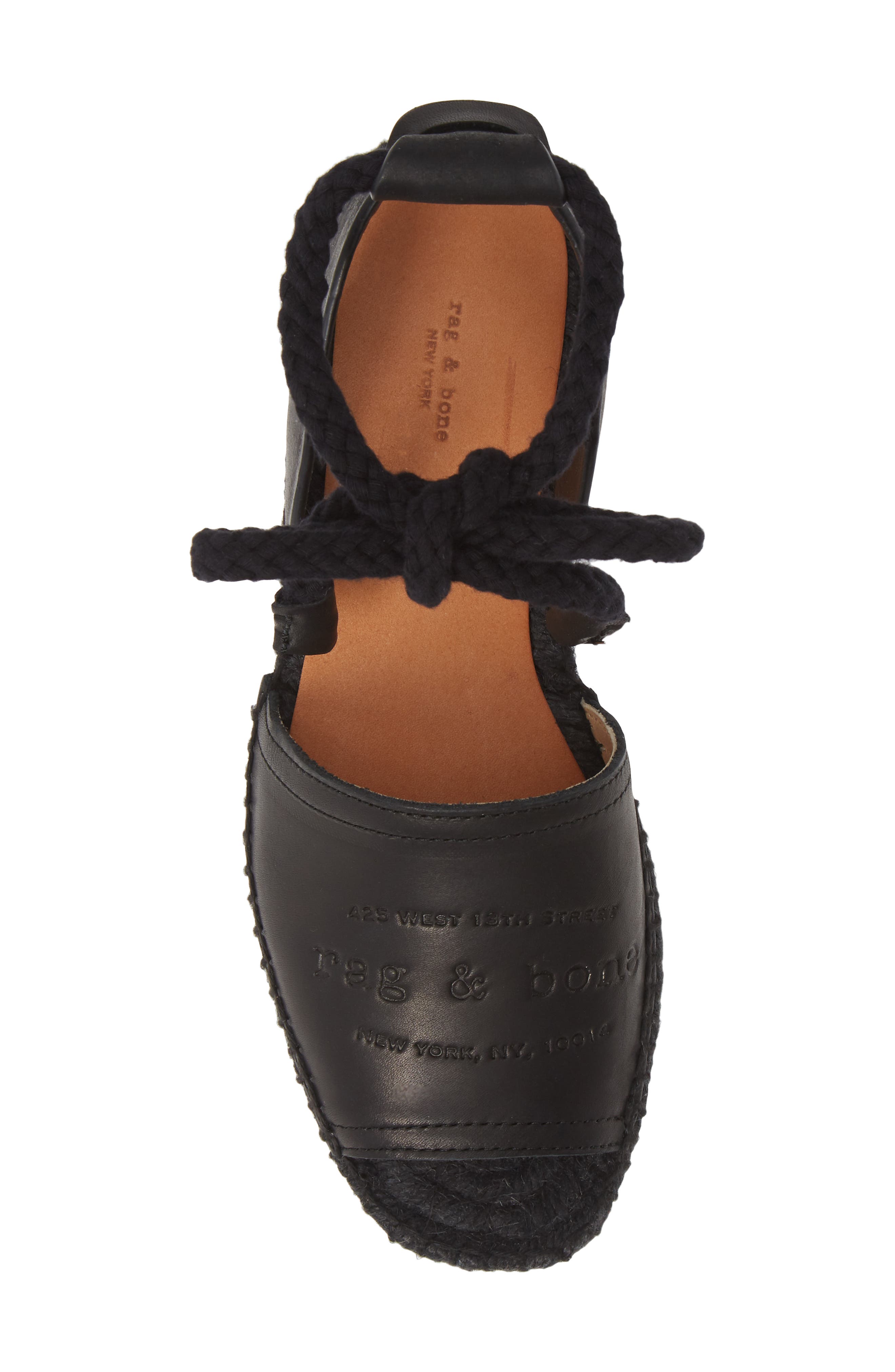 rag & bone Estelle Logo Espadrille Sandal, Alternate, color, 