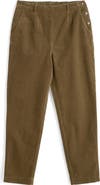 Seasalt Cornwall Crackington Sailor Button Crop Pull-On Pants