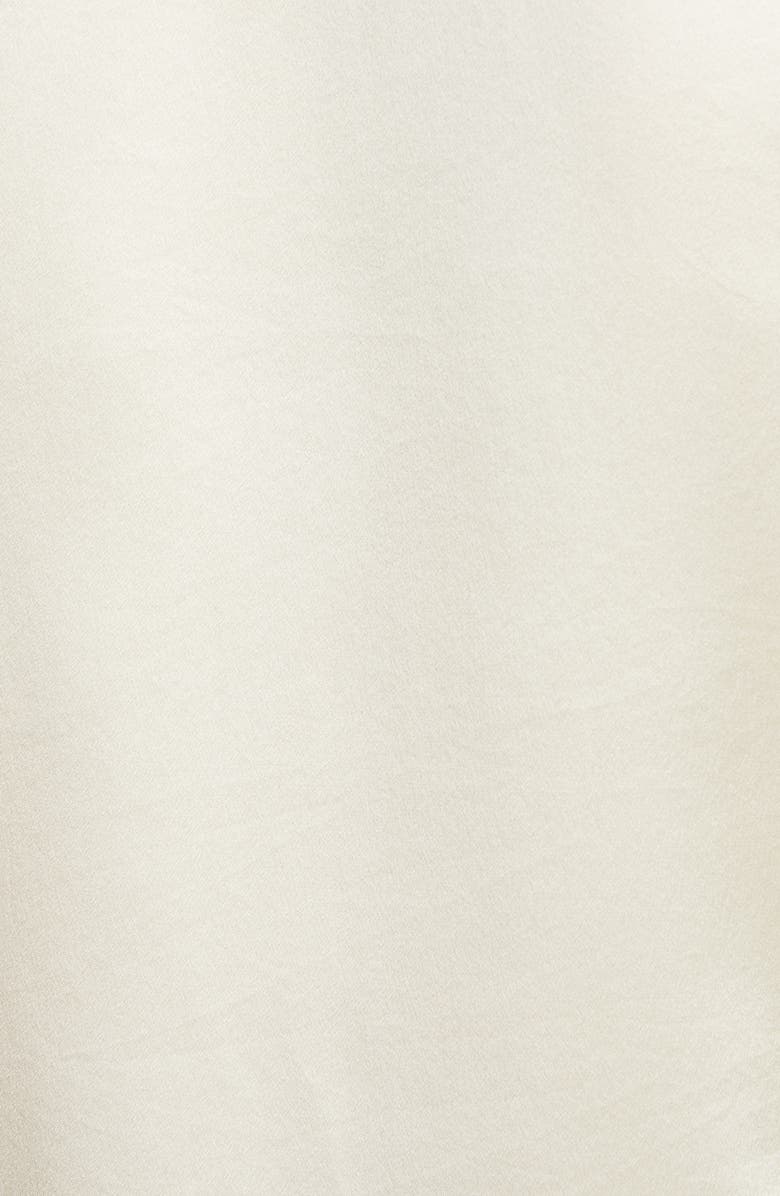 FRAME Ruffle Front Silk Top, Alternate, color,