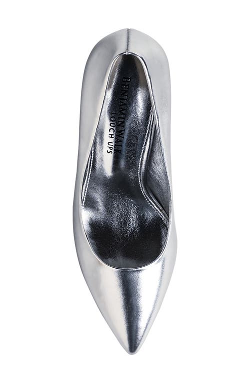 Touch Ups Tia Pointed Toe Pump In Silver