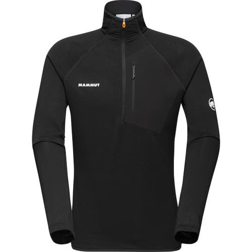 Mammut Aenergy Light ml Half-zip Pullover In Black