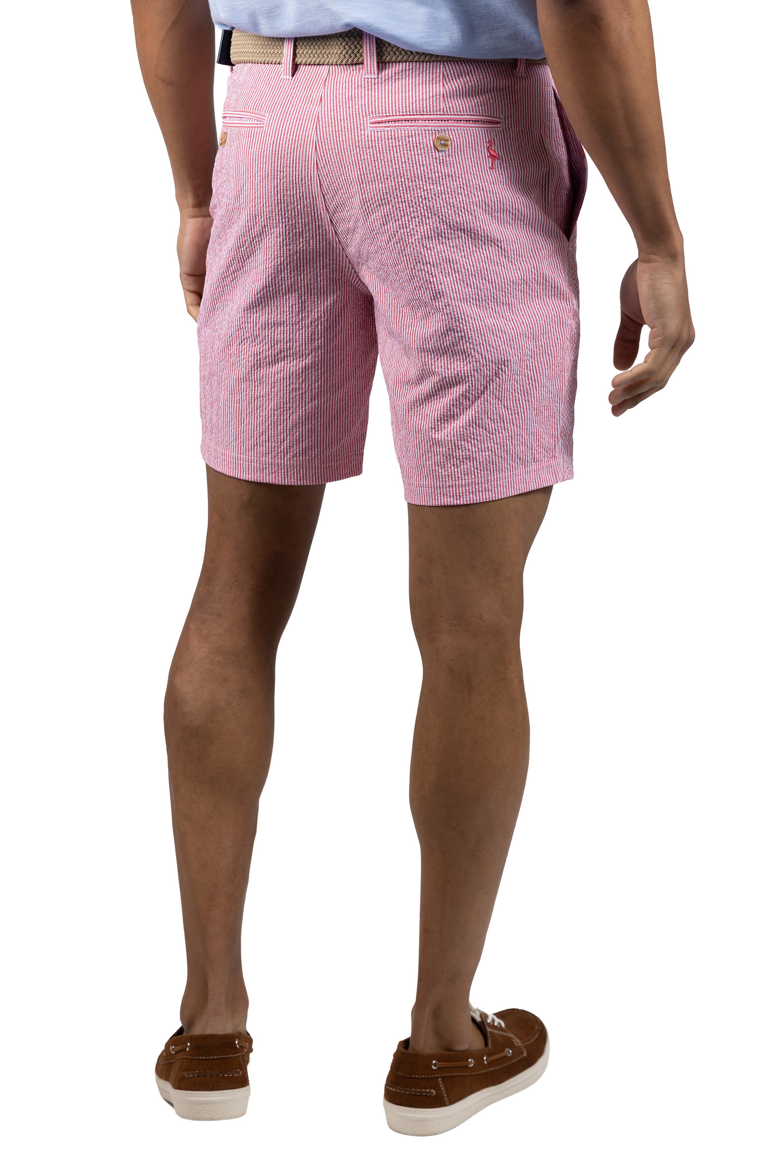 Stripe Seersucker Shorts - image 4