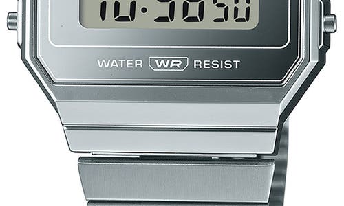 Casio Vintage Digital Bracelet Watch, 37.4mm X 35.5mm