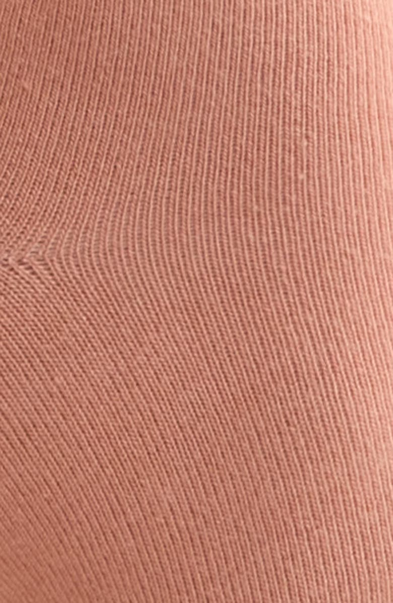 Nordstrom Lightweight Slouchy Wool Blend Knee High Socks, Alternate, color, Mocha Mousse