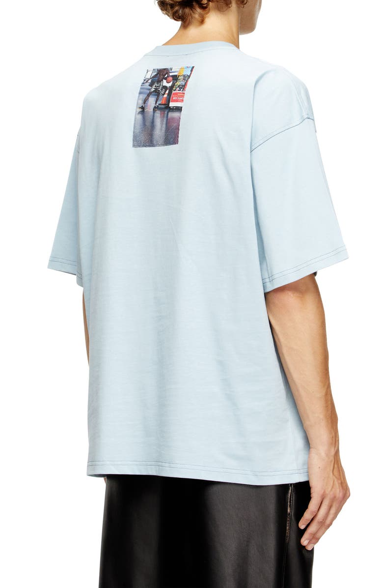 DIESEL<sup>®</sup> T-Boxt-T3 Graphic T-Shirt, Alternate, color, Slate/ Blue