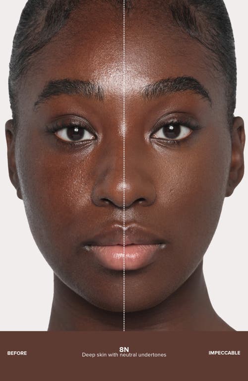Anastasia Beverly Hills Impeccable Blurring Second-skin Matte Foundation In 8n Deep Neutral