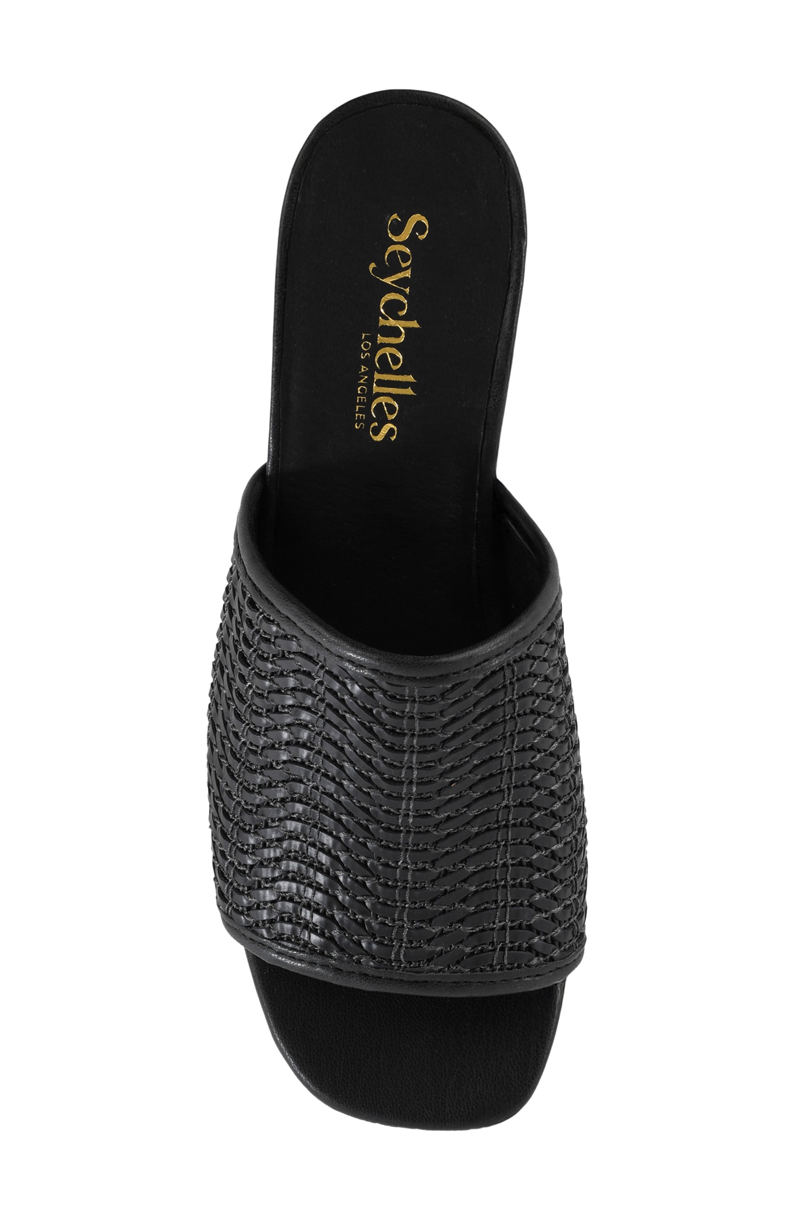 Seychelles Pepper Slide Sandal, Alternate, color, Black
