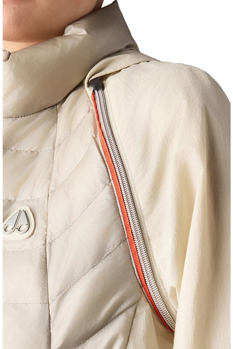 Cloud Walker 800 Fill Power Down Hybrid Jacket, Alternate, color, ALABASTER