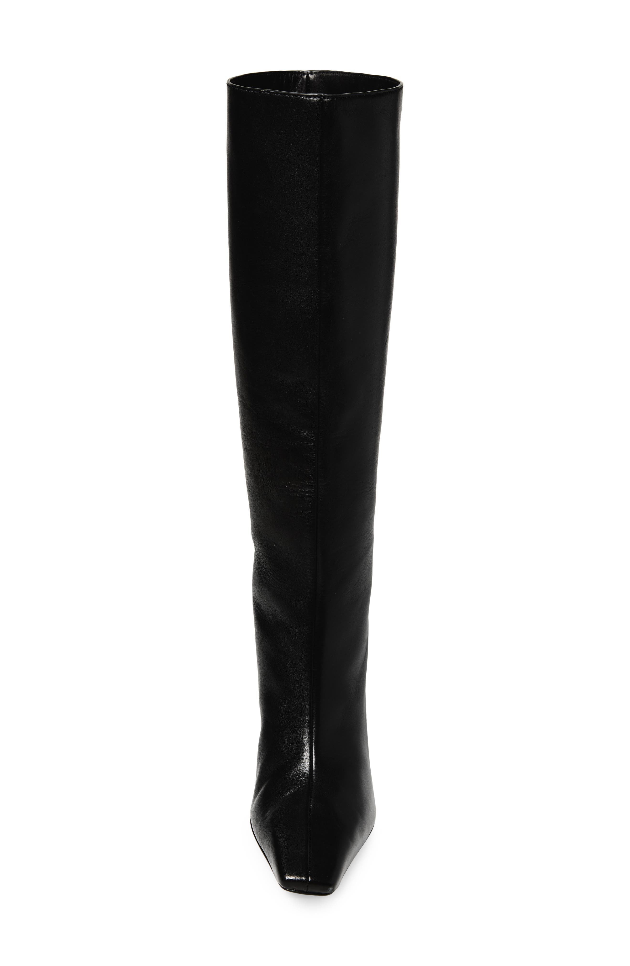 Kristie Knee High Boot, Alternate, color, BLACK