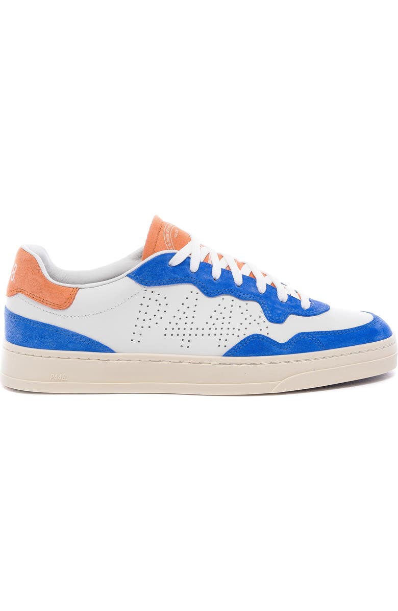 P448 Bali Low Top Sneaker, Alternate, color, White/ Blue Spritz