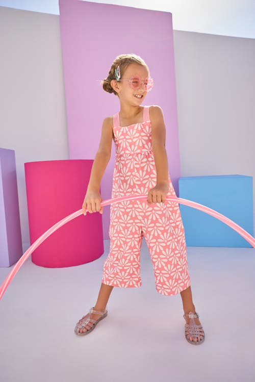 Bisby Kids' Knit Jennifer Jumpsuit In Fan Floral