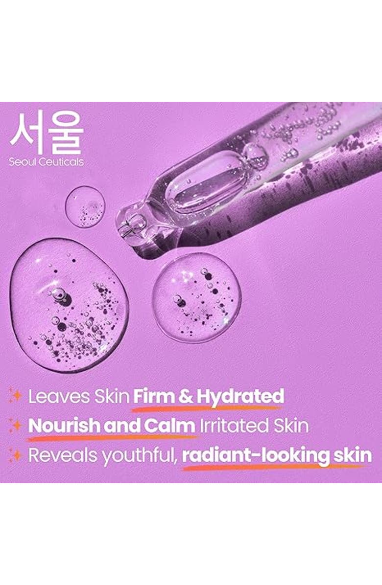 Seoul Ceuticals Korean Skincare Polyglutamic Acid Serum, Alternate, color, Clear