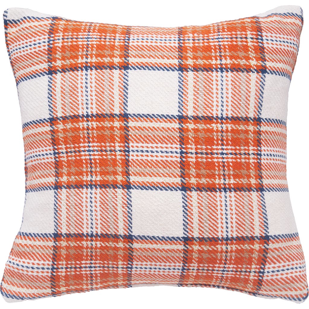 C & F Home C&f Home Plaid Decorative Throw Pillows In Orange