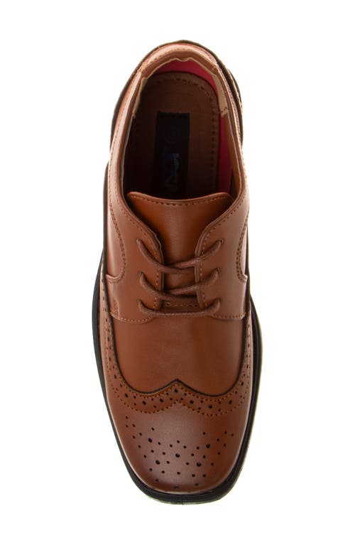 Josmo Kids' Wingtip Derby In Tan