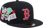 New Era Men's New Era Navy Boston Red Sox City Patch 59FIFTY Fitted Hat